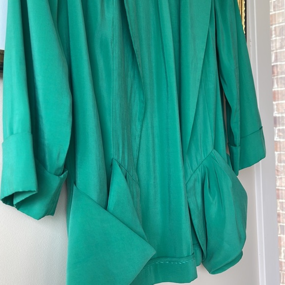 💕x2HP💕Vince Camuto Green blazer jacket - Picture 6 of 14